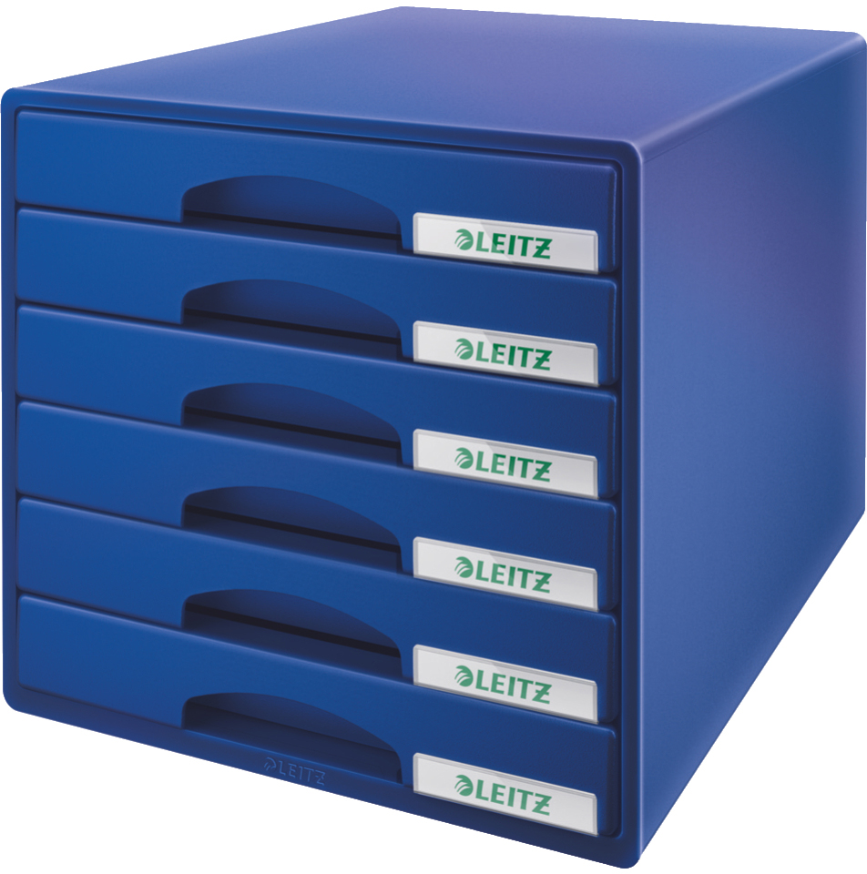 

Шкафчик Leitz Plus 6 ящиков Синий (5212-00-35)