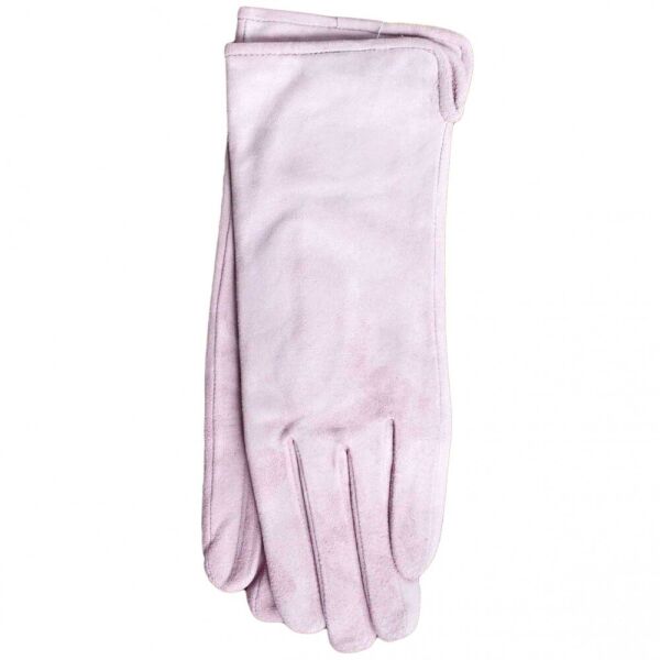 

Женские замшевые перчатки Shust Gloves розовые 751s1 S