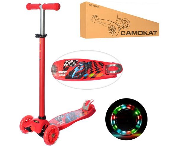 

Самокат iTrike JR 3055 L Красный