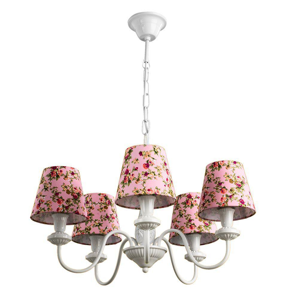 

Люстра Arte lamp A9212LM-5WH Provence E14