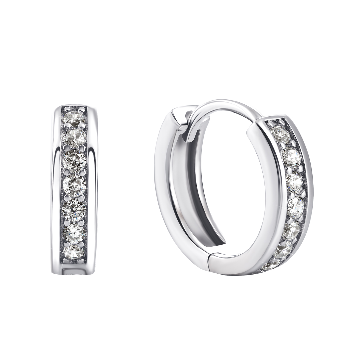 

Серебряные серьги с фианитами 1EA79474