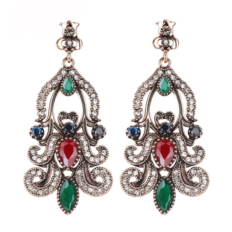 

Серьги с камнями Бельгин 8044