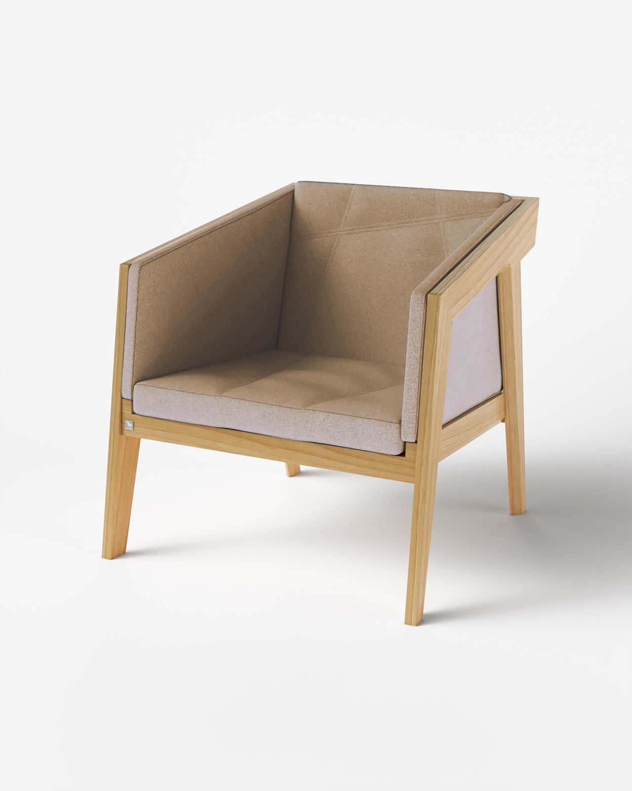

Крісло Air 2 Armchair KINT Бежевый ETNA 03 75х75х75 см ( 87595)