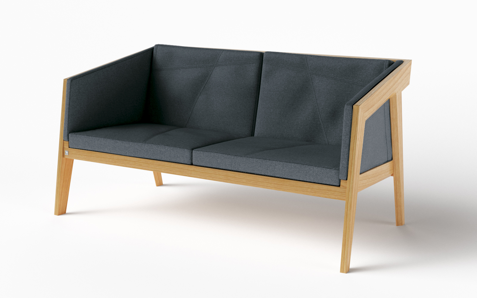 

Диван Air 2 Sofa M KINT Антрацит ETNA 42 75x75x150 см