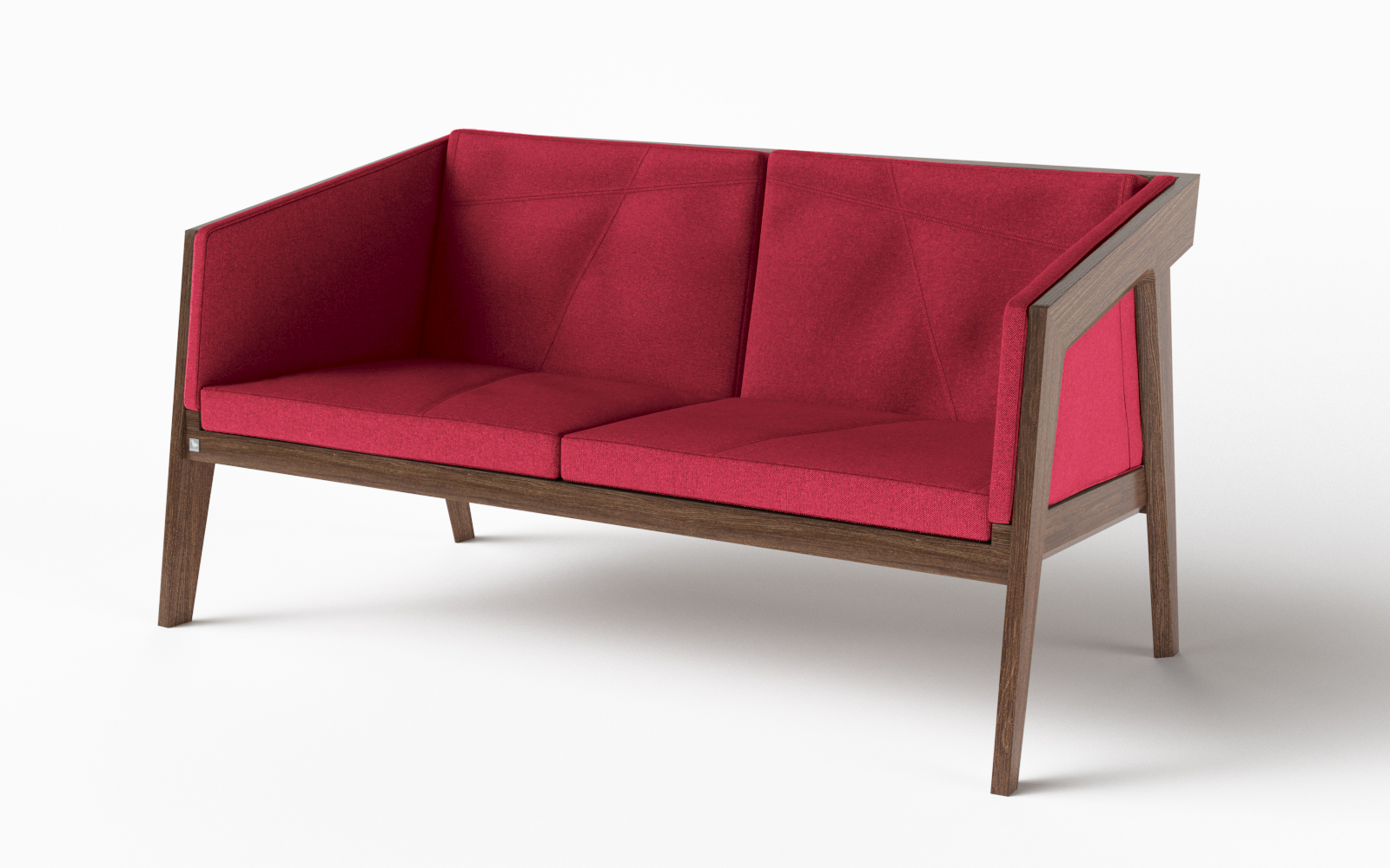 

Диван Air 2 Sofa M KINT Красный ETNA 25 75x75x150 см