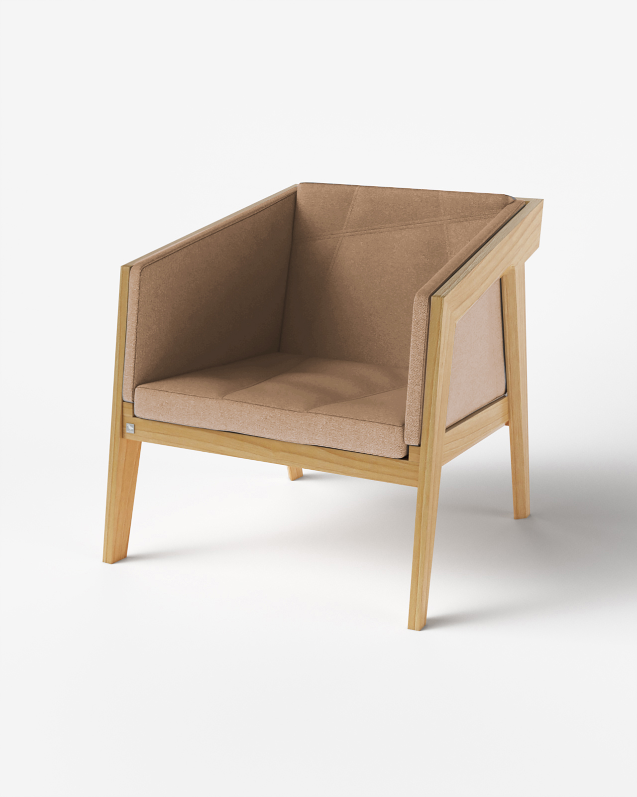 

Крісло Air 2 Armchair KINT Светло-коричневый ETNA 06 75х75х75 см ( 87596)