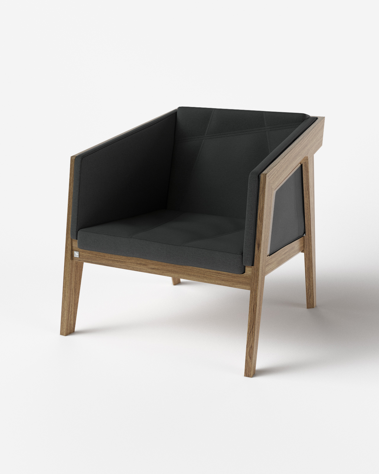 

Крісло Air 2 Armchair KINT Черный ETNA 36 75х75х75 см ( 87689)