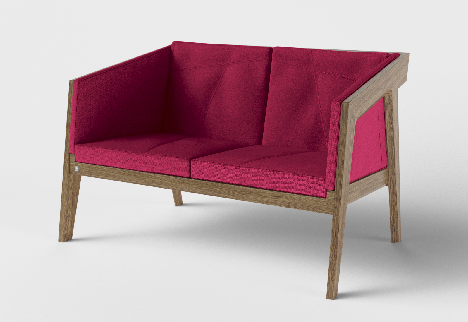 

Диван Air 2 Sofa S KINT Красный ETNA 25 75x75x120 см