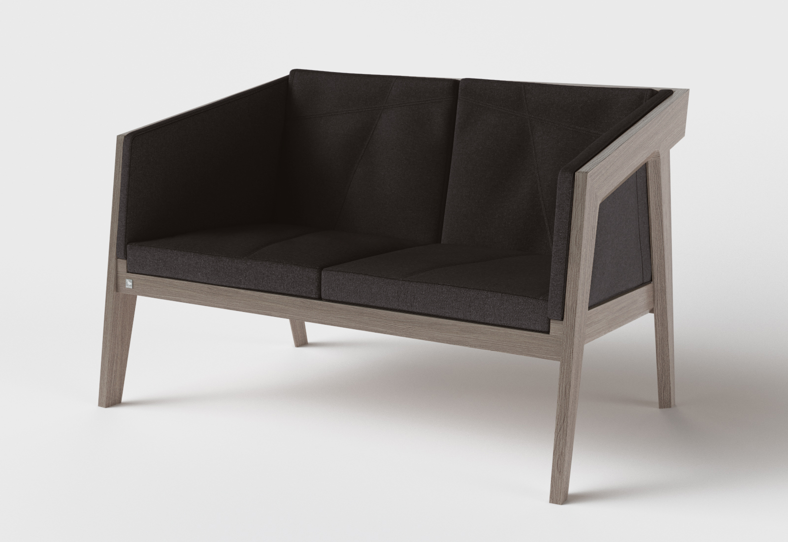 

Диван Air 2 Sofa S KINT Черный ETNA 36 75x75x120 см ( 87471)
