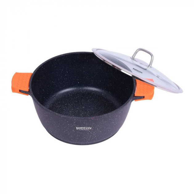 

Кастрюля Bohmann 20 см. BH 7350-20 MRB