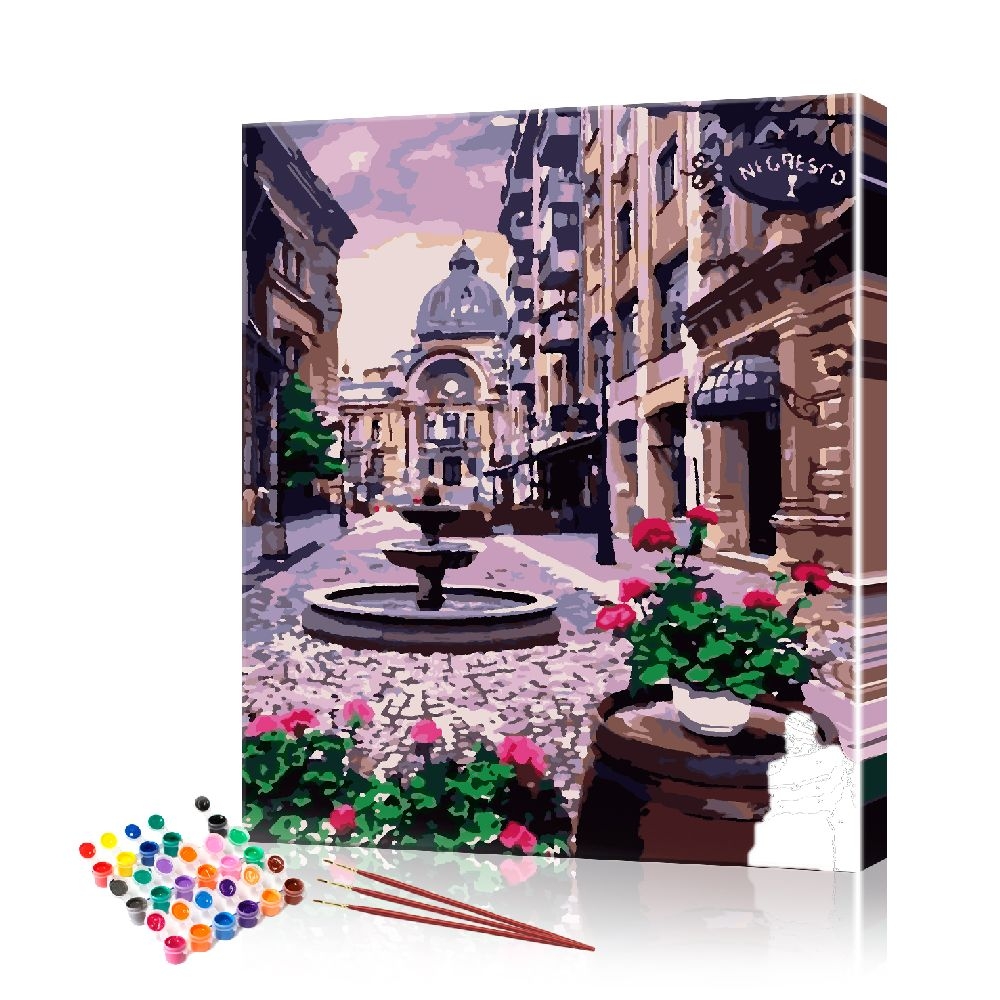 

Картина по номерам ArtSale "Улицы Италии" PBN0929 размер 40х50 см