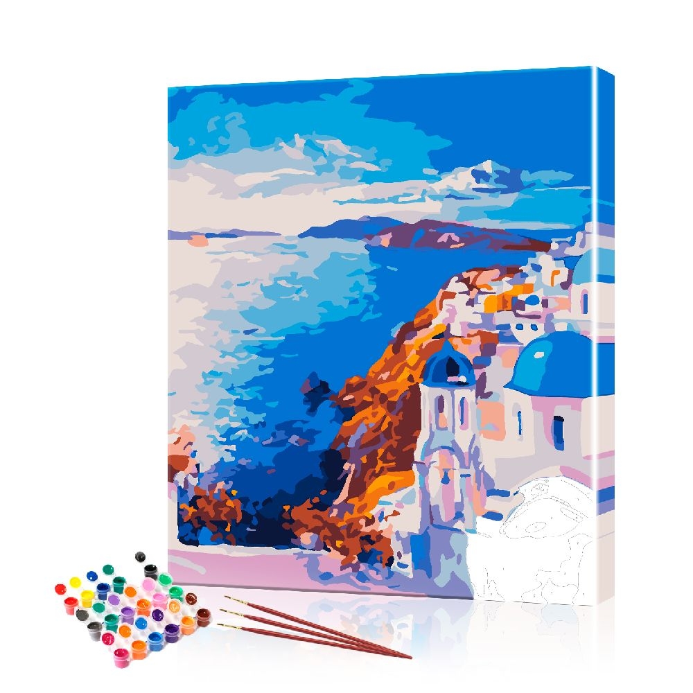 

Картина по номерам ArtSale "Греция" PBN0779 размер 40х50 см