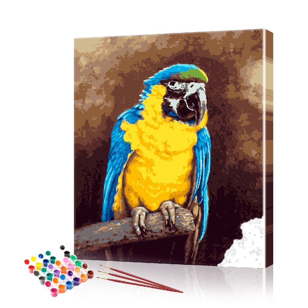 

Картина по номерам ArtSale "Попугай" PBN0605 размер 40х50 см
