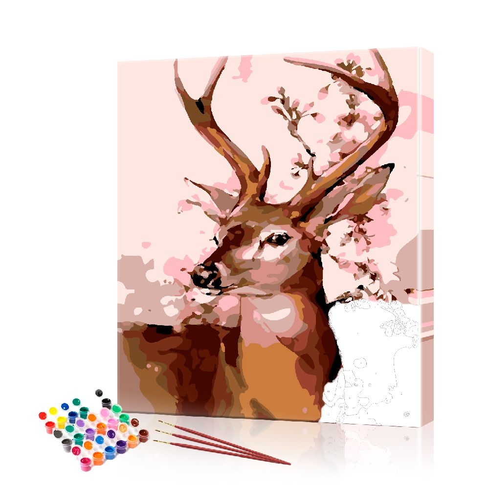 

Картина по номерам ArtSale "Косуля" PBN0497 размер 40х50 см