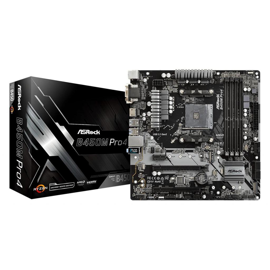 

Материнськаплата ASRock B450M Pro4