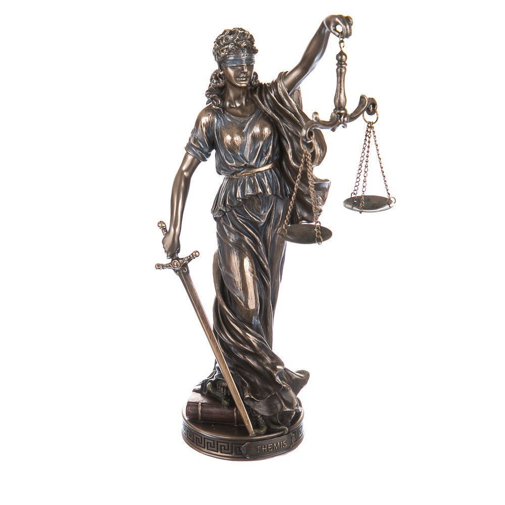 

Богиня правосудия Фемида 26 см Veronese 76420A4