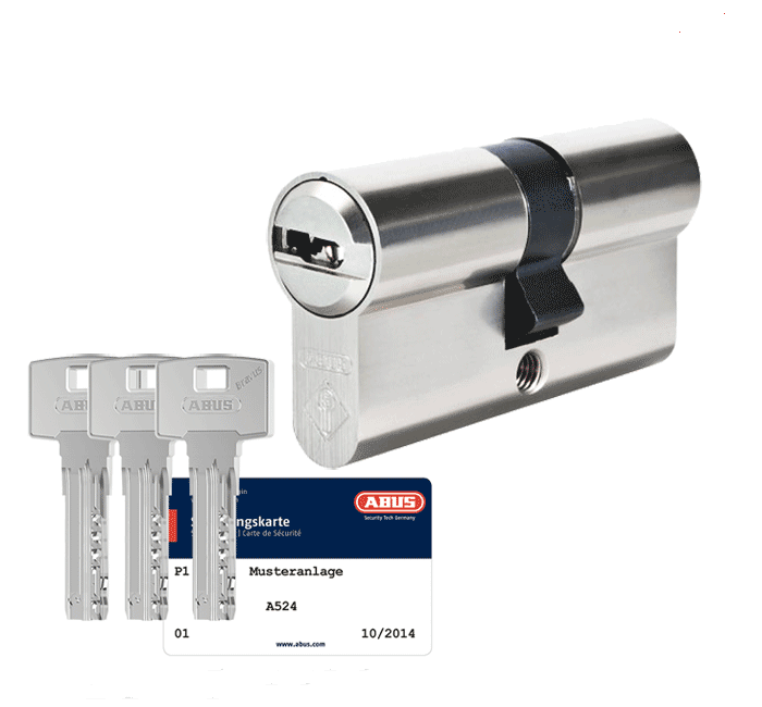 

Цилиндр Abus Bravus compact 1000 60 ключ/ключ 3Key