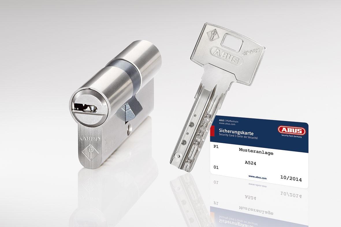 

Цилиндр Abus Bravus 4000 Сompact 95 мм (45х50) ключ-ключ 3Key