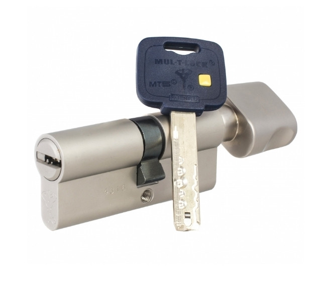 

Цилиндр Mul-T-Lock MT5+ ключ/поворотник 120 мм 60х60Т