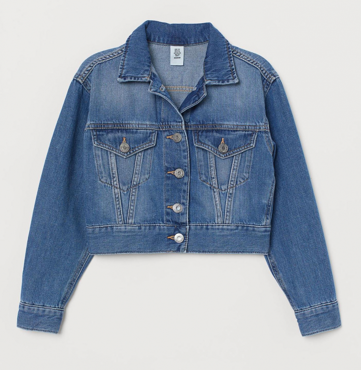 

Джинсовая куртка H&M 0813039001 170 СМ Синий 62939