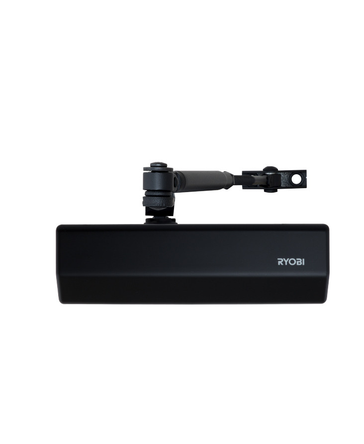 

Доводчик двери Ryobi D-1554 STD_ARM до 80 кг Черный