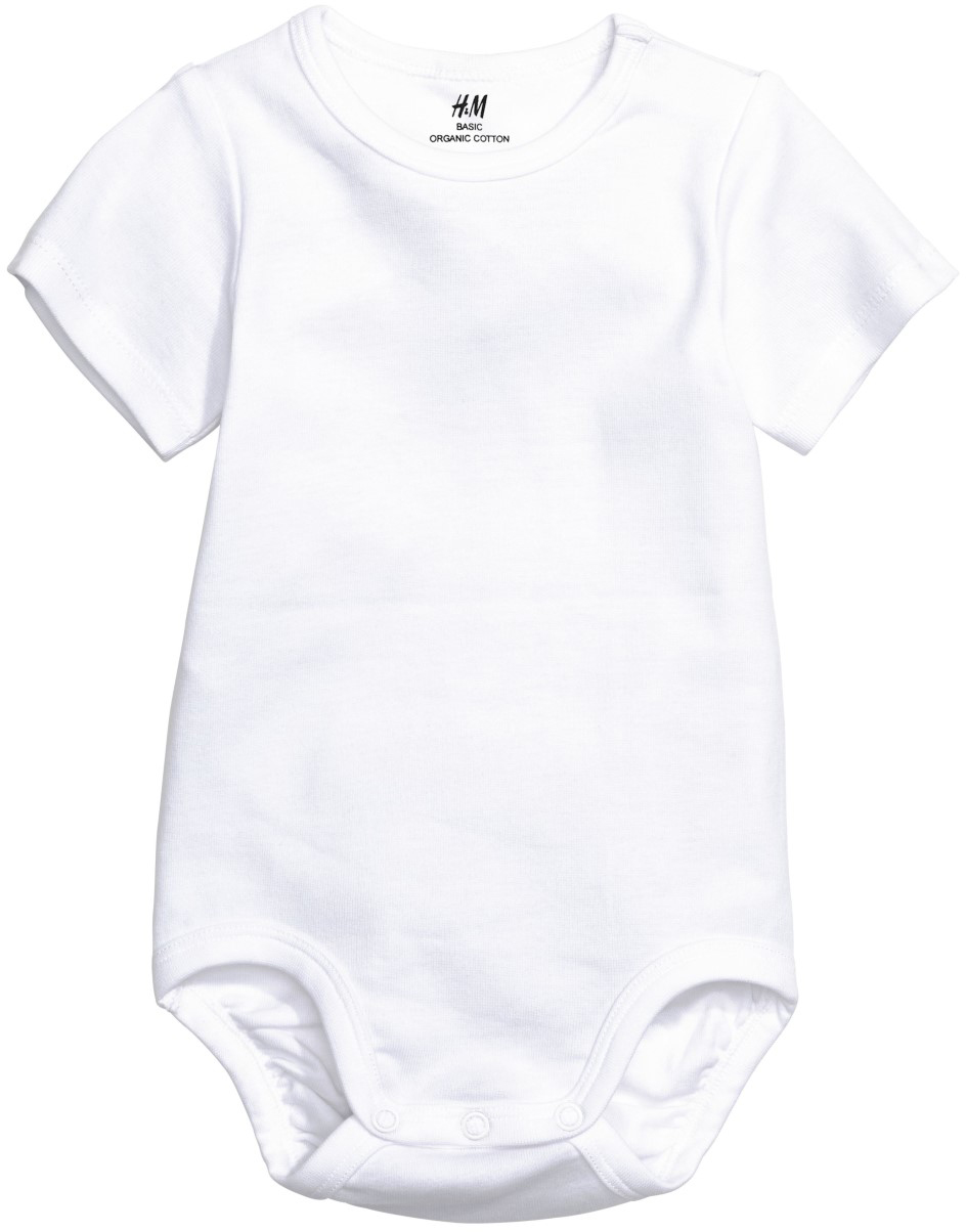 

Боди-футболка H&M 03479759 68 см белая