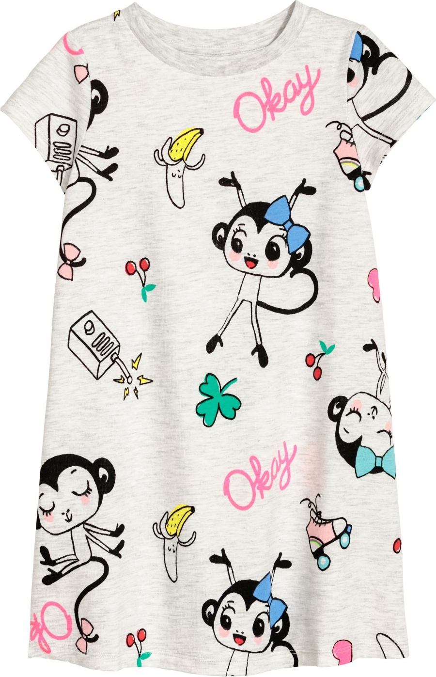 

Платье H&M 05912797 122-128 см Светло-серое