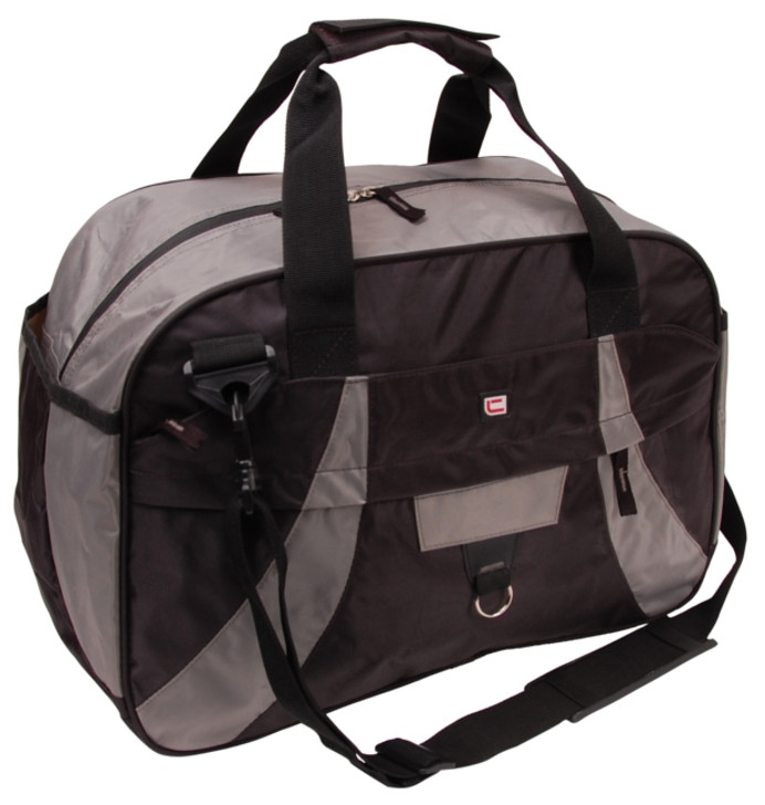 

Спортивная сумка 28L Corvet черная с серым CrvtSB1002