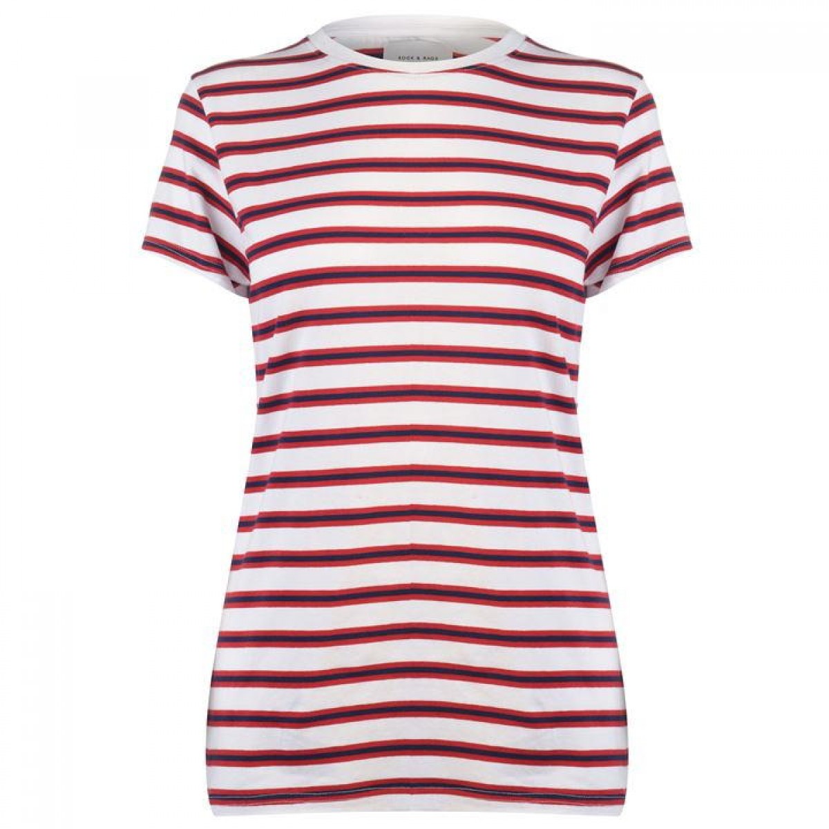 Футболка Rock and Rags Crew Red/Navy, M (10252565) от продавца FR в