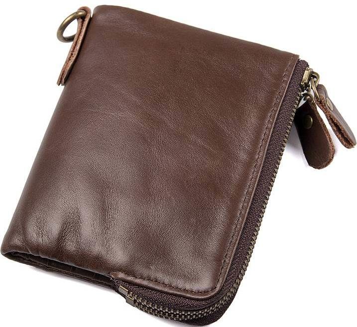 

Кошелек Vintage из натуральной кожи Коричневый Vntg14530