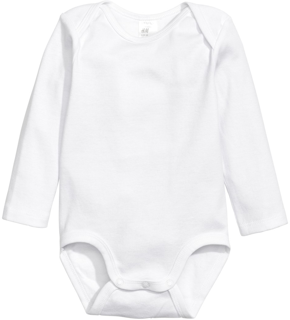 

Боди H&M 04720648 80 см Белое