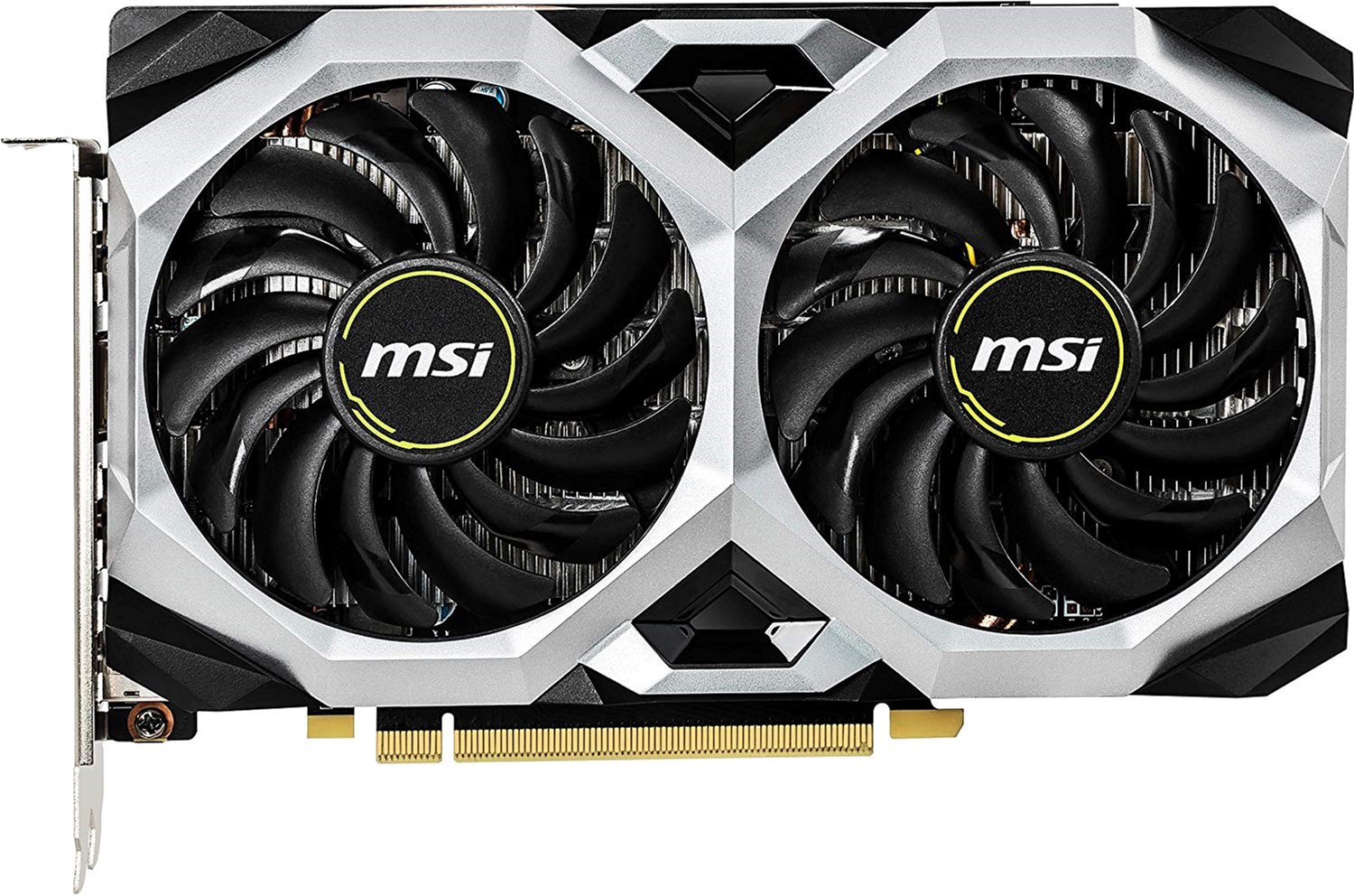 

MSI PCI-Ex GeForce GTX 1660 Ti Ventus XS 6GB GDDR6 (192bit) (1770/12000) (3 x DisplayPort, 1 x HDMI 2.0b) (GTX 1660 Ti VENTUS XS 6G)