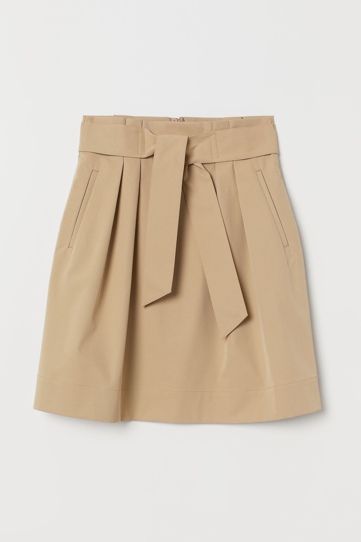 

Юбка H&M 607154912 38 Светло-бежевая