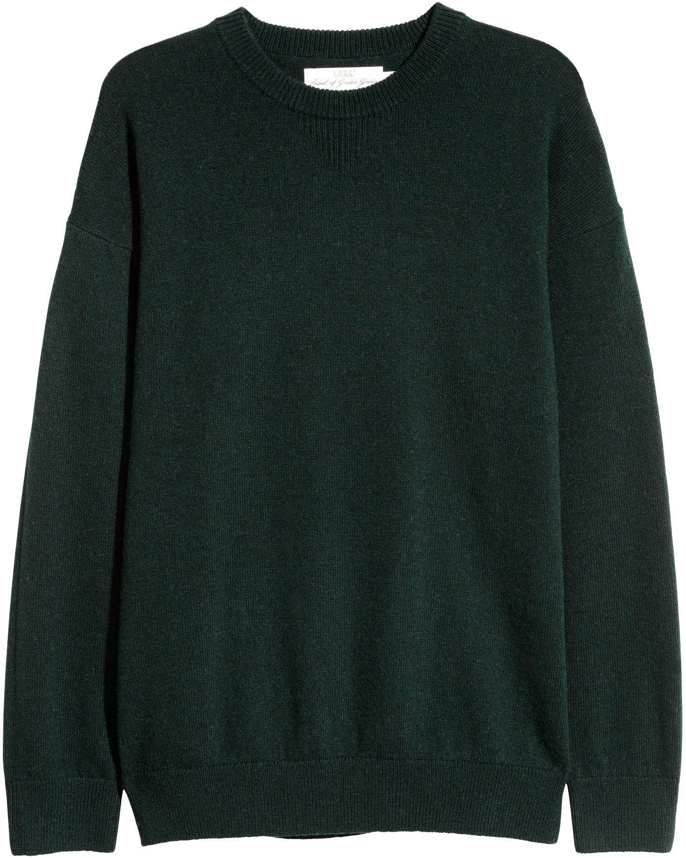 

Джемпер H&M KK5389766 S Темно-зеленый