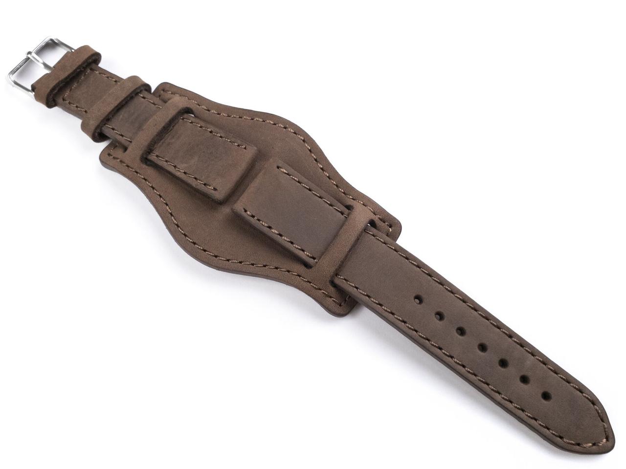 Ремешок-напульсник для часов кожаный TNWatchband28