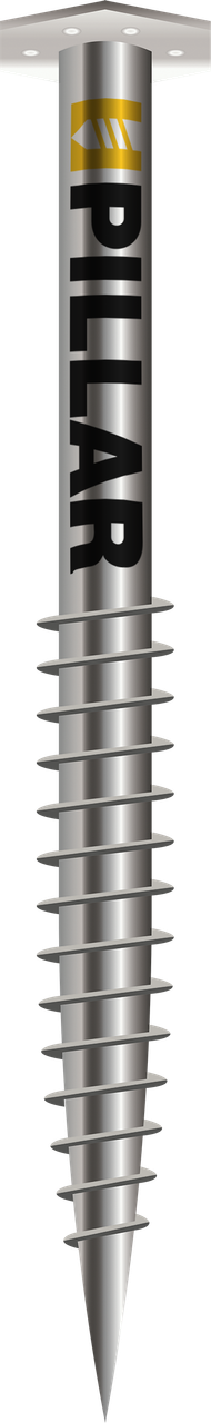 

Геошуруп PILLAR FH 76x3.0x3000мм t 1050мм