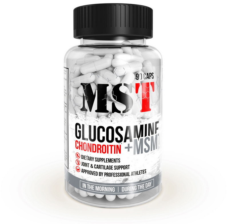 

Витамин MST Nutrition Glucosamine Chondroitin+MSM 90 caps