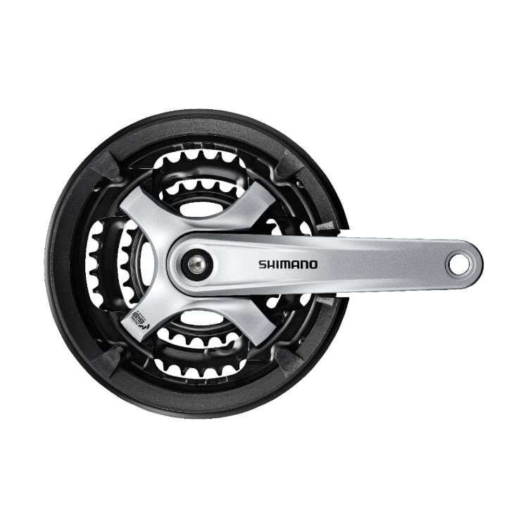 

Шатуны Sq Shimano Fc-Ty701 24/34/42T 9-Скоройстей Под Квадрат Серые