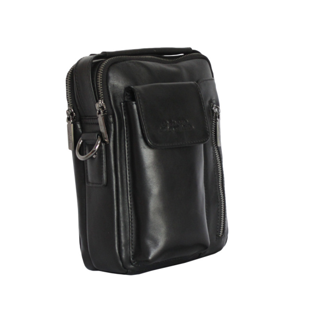 

Мужская сумочка Luxury Leather Accessories из натуральной кожи,82009