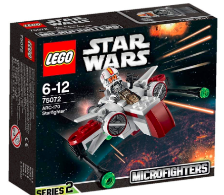 

LEGO Star Wars 75072 ARC-170 Starfighter Звездный истребитель ARC-170