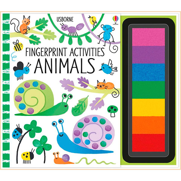 

Usborne Fingerprint activities: Animals. Fiona Watt. ISBN:9781474914338
