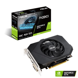

Видеокарта GF GTX 1650 4GB GDDR6 Phoenix OC Asus (PH-GTX1650-O4GD6-P)