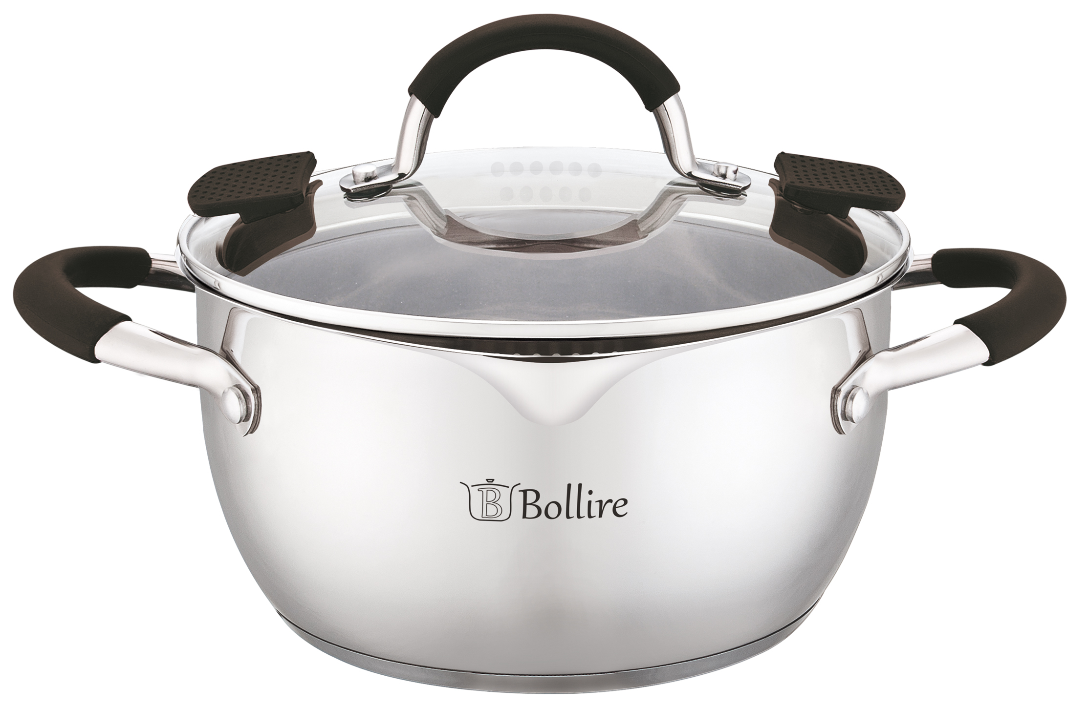 

Кастрюля Bollire с крышкой 4.7 л (BR-2404)