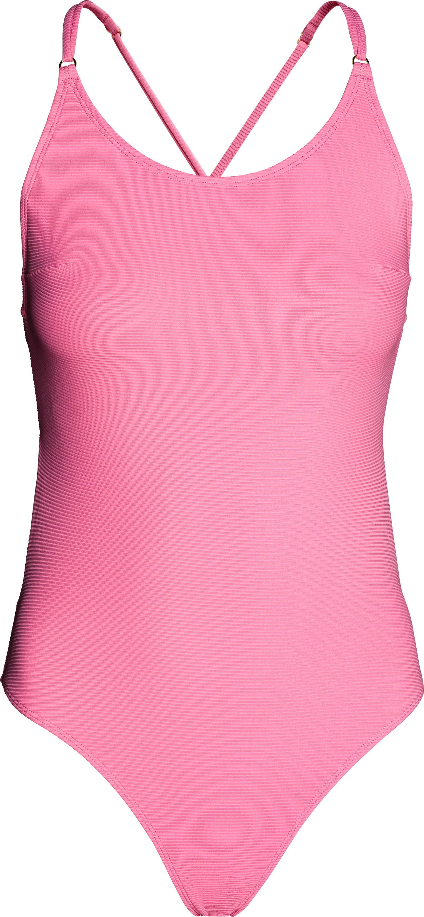 

Купальник слитный женский H&M 4719065 34 Розовый