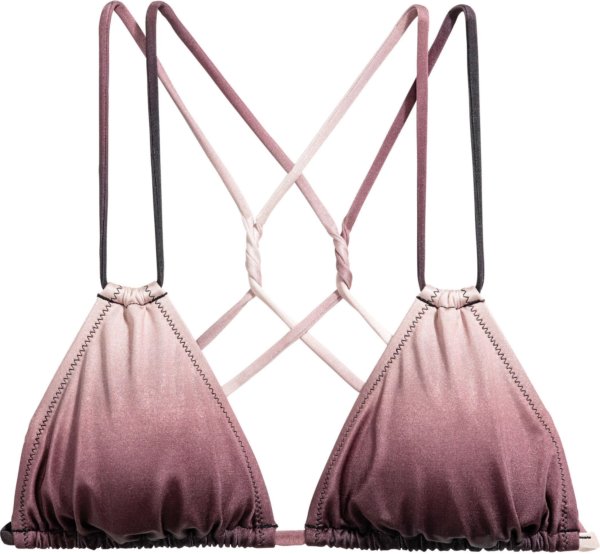 

Верхняя часть купальника H&M 4972476 36 Фиолетовая