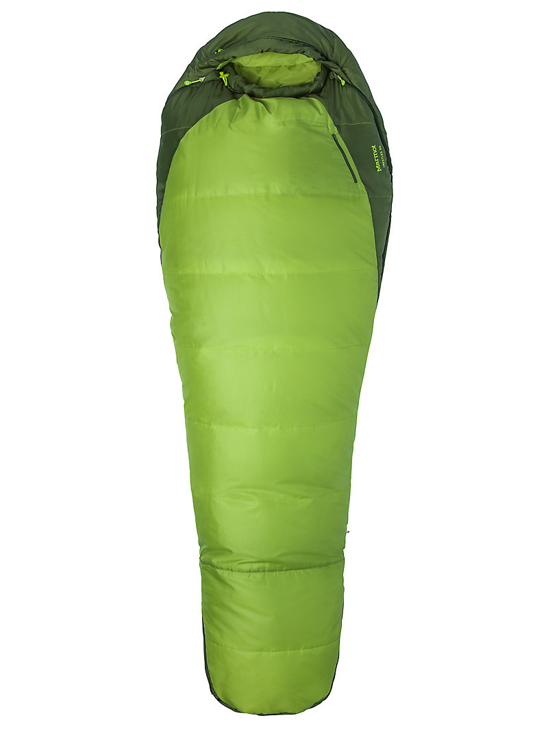 

Спальный мешок Marmot Trestles 30 regular (23520) Green Lichen - Greenland (4430), Правая
