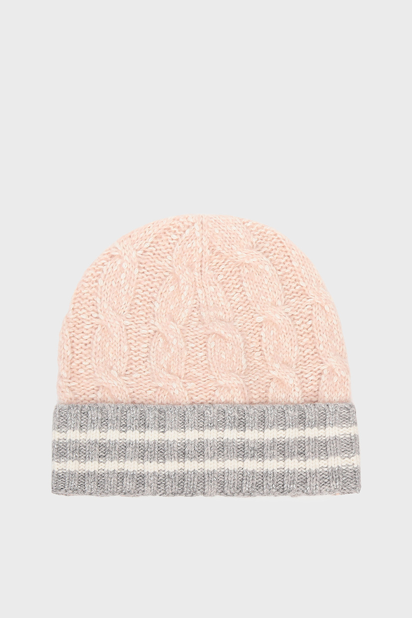 

Женская розовая шапка CABLE KNIT BEANIE Tommy Hilfiger OS AW0AW07179