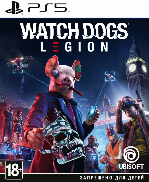 

Игра Watch Dogs Legion для PS5 (Blu-ray диск, Russian version) (bd000002)