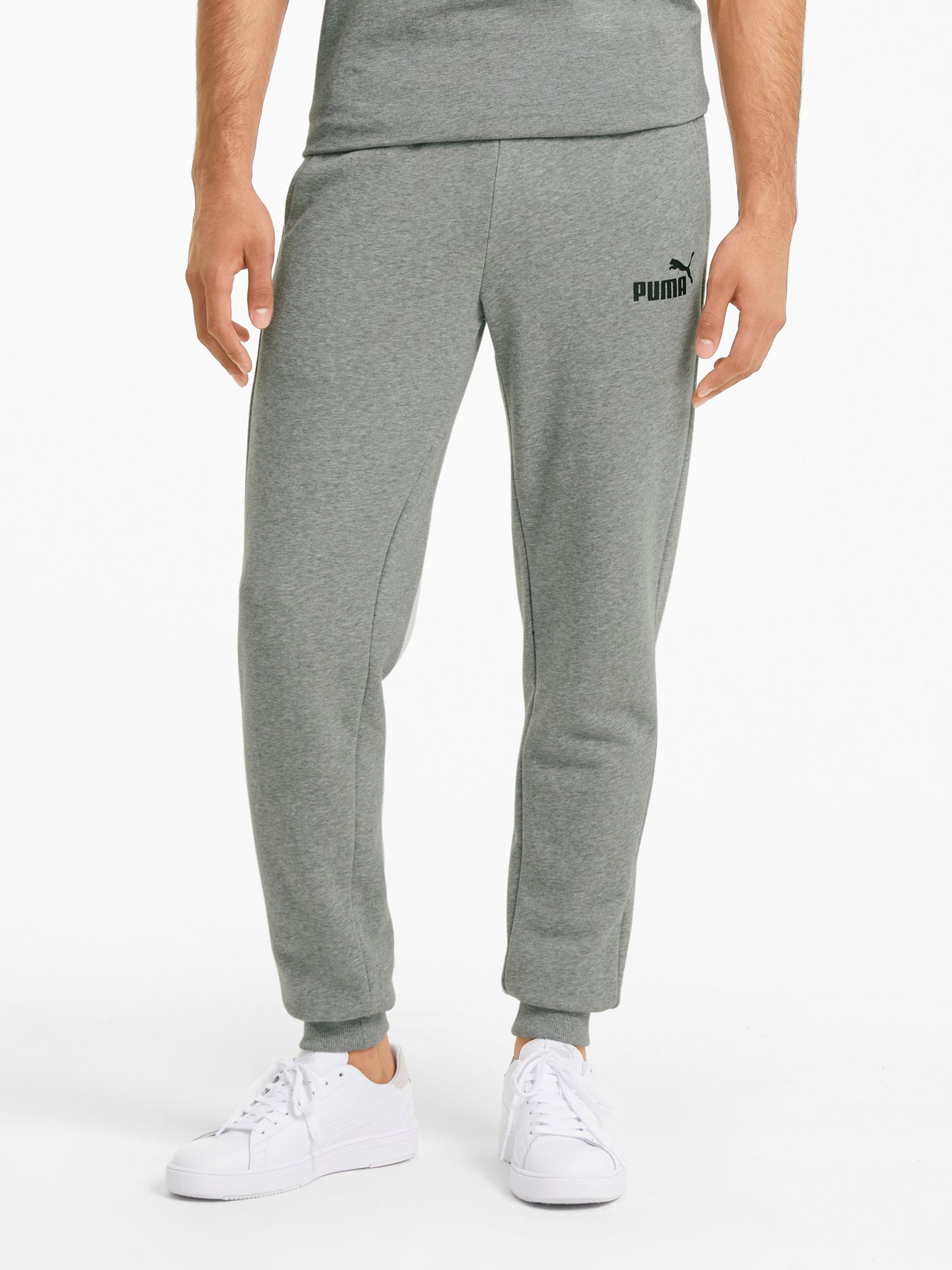 Акція на Спортивні штани чоловічі Puma Ess Slim Pants 58674903 M Сірі від Rozetka