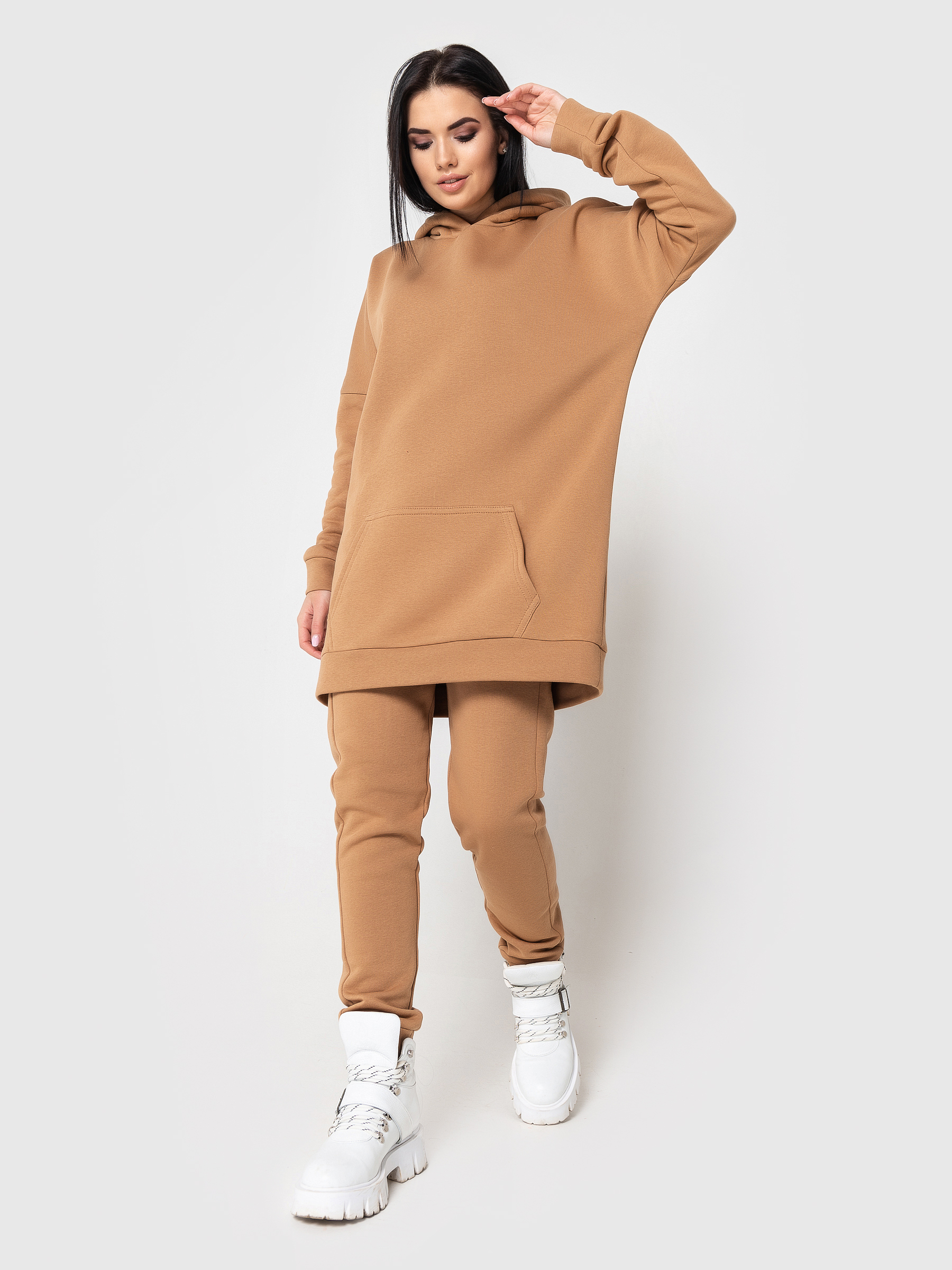 

Спортивный костюм Verve's street1120biege S/M Бежевый на флисе